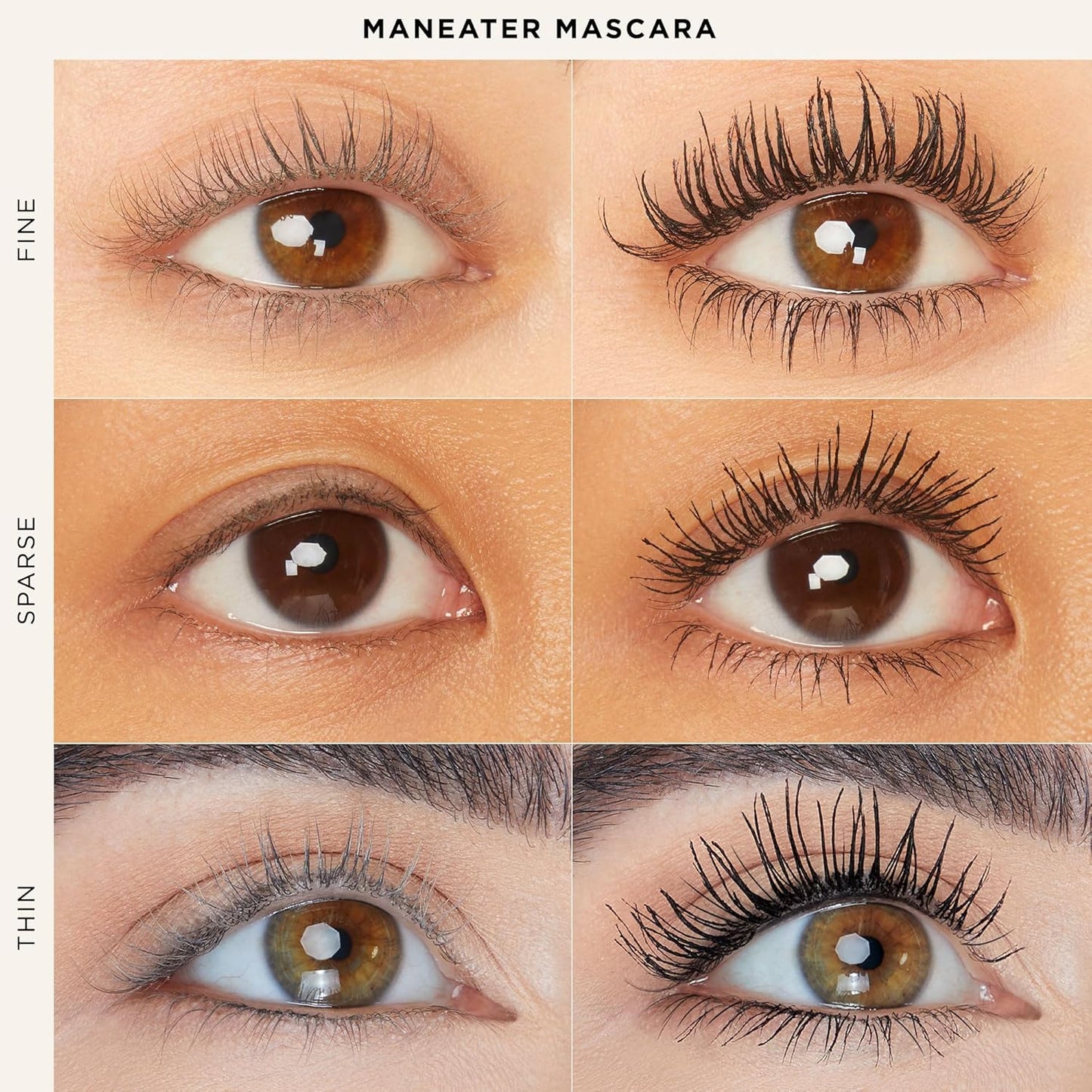 Tarte Maneater Mascara - Extreme Curl & Volume for 16HR Longwear Eye Makeup