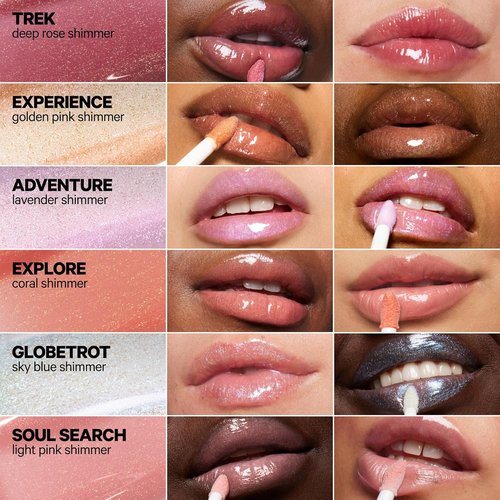 Milk Makeup Odyssey Lip Gloss - Hydrating, Non-Sticky Sheer Tint with Long-Lasting Shine | Vegan Jojoba Oil Formula