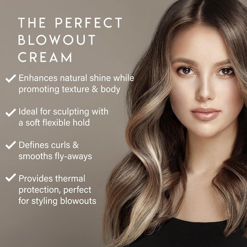 ALURAM Coconut Water Styling Cream - Hydrating Pomade for All Hair Types | 6 Fl Oz