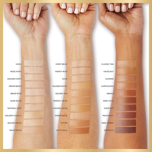 L'Oreal Paris Age Perfect Radiant Serum Foundation - SPF 50, Natural Buff, 1 Ounce