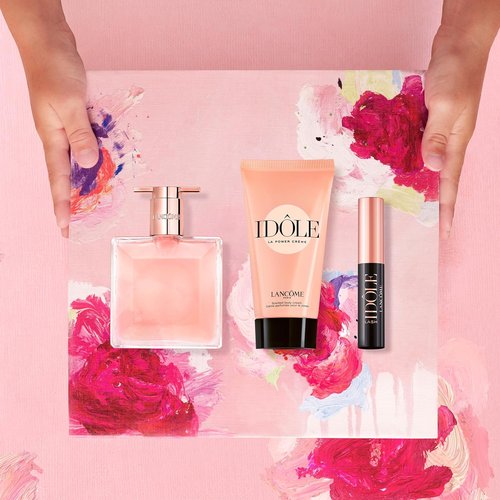 Lancôme Idôle Mother's Day Traveler Set | Full-Size Eau De Parfum, Body Lotion & Mascara