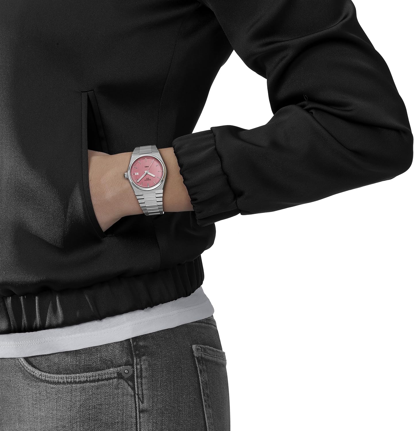 Tissot PRX 35mm | Swiss Quartz Women's Watch - Stainless Steel Case, Pink Dial