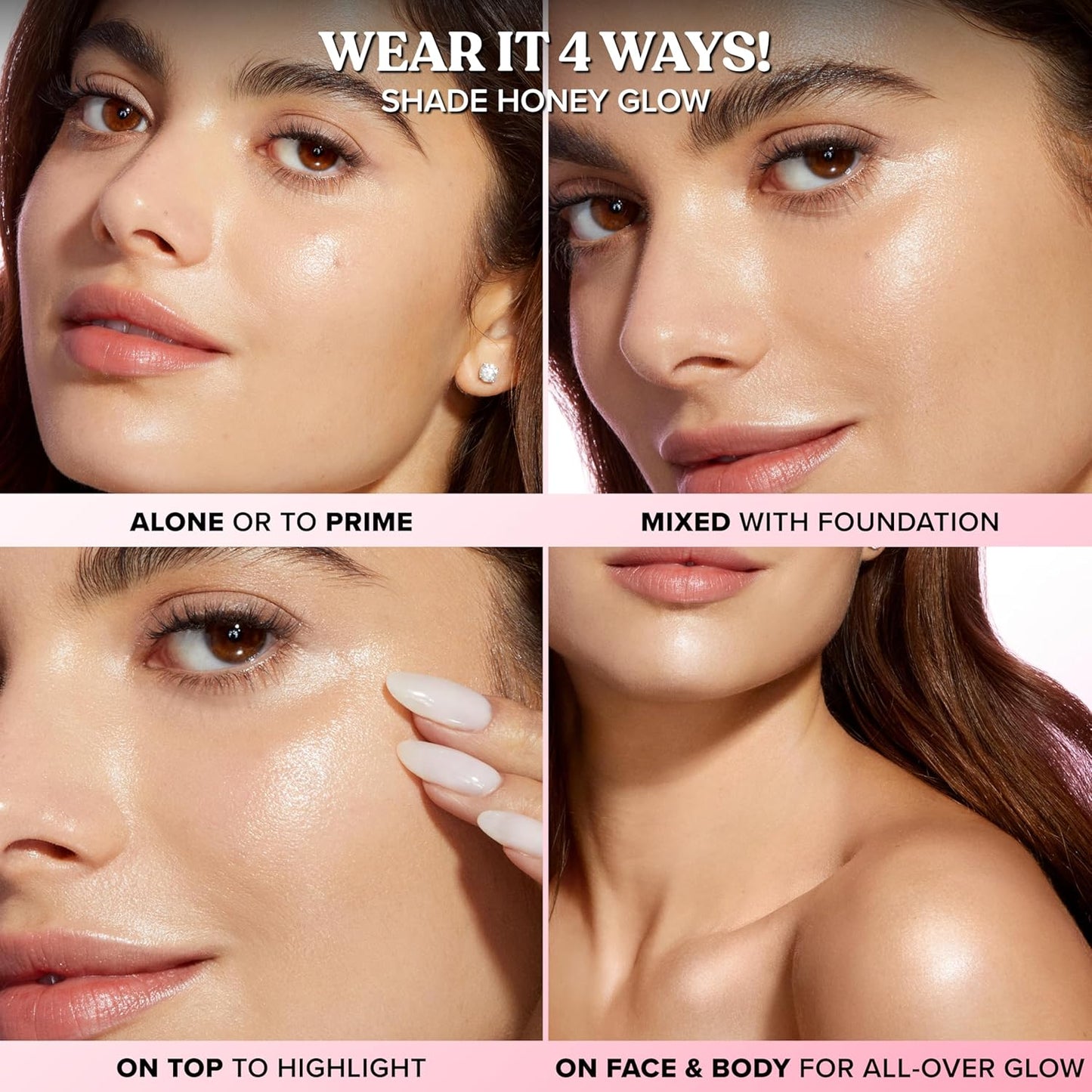 Too Faced Born This Way Super Glow Highlighting Skin Enhancer - Hydrating Gel for Radiant, Illuminated Skin