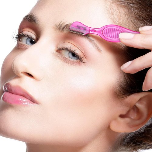 Mudder Eyebrow Razor Set - 28 Pcs Multipurpose Facial Hair Removal Tools for Women | Exfoliating & Gift-Ready