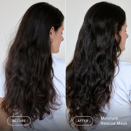 Living Proof Moisture Rescue Hair Mask - Deep Conditioner for Dry & Damaged Hair, 8 oz