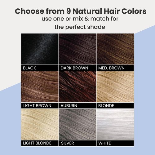Top Secret Hair Thickening Building Fibers Refills - Undetectable & Natural Hair Filler - for Men & Women - Instantly Fill In Fine Thinning Hair - Weather & Sweat Resistant (Black, Large)