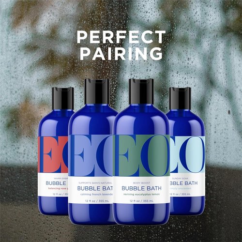 EO Bubble Bath - Relaxing French Lavender Scent | 12 Fl Oz for Soothing Bath Experience