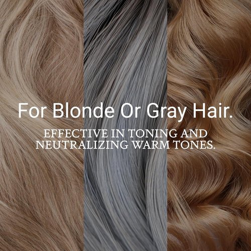Loma Hair Care Violet Duo - Nourishing Shampoo and Conditioner Set for Blonde Hair