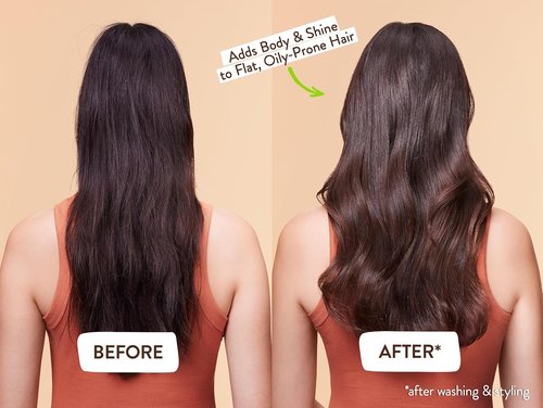Babo Botanicals Purifying Shampoo & Conditioner Bundle - Lemon Tea Tree & Grapefruit for Flat, Oily Hair - Adds Body & Shine