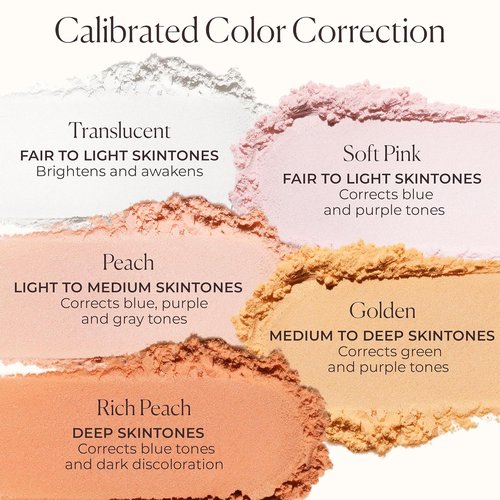 Laura Mercier Secret Brightening Under-Eye Powder - Peach & Pink Pigments for Discoloration | 6 Shades Available