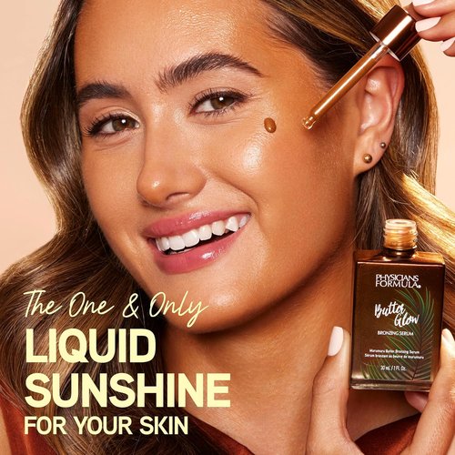 Physicians Formula Butter Glow Bronzing Serum - Nourishing Bronzing Drops for Radiant Sunkissed Skin
