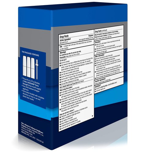 Rogaine Mens Regrowth Extra Strength 5% Unscented 3 Month Supply