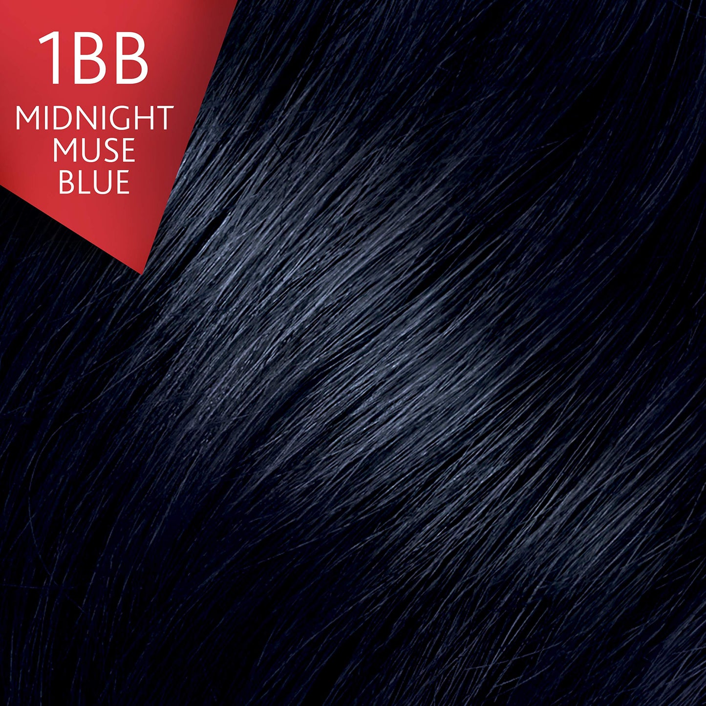 Vidal Sassoon Pro Series Permanent Hair Dye, 1BB Midnight Muse Blue Hair Color, Pack of 3