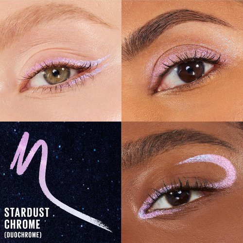 MAYBELLINE Tattoo Studio Eyeliner Pencil - Long-Lasting Waterproof Gel in Stardust Chrome, 1 Count