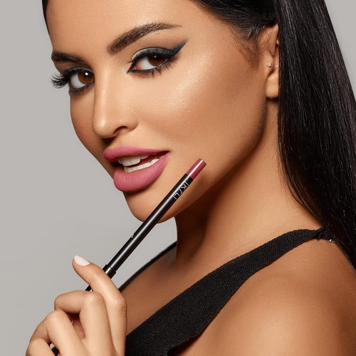 K7L Dark Pink Lipliner Pencil - Creamy, Longwear, Waterproof Formula for Perfect Definition