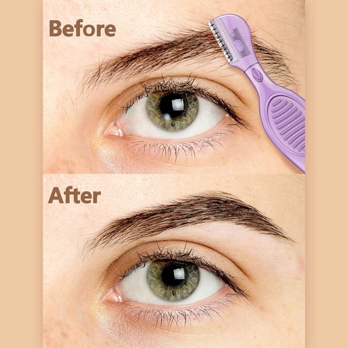 Mudder Eyebrow Razor Set - 28 Pcs Multipurpose Facial Hair Removal Tools for Women | Exfoliating & Gift-Ready