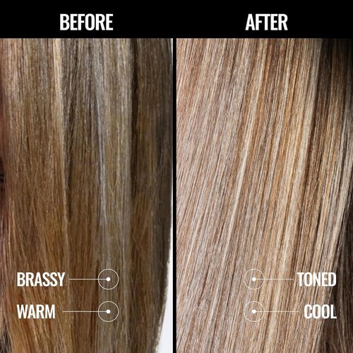 Pravana The Perfect Blonde Purple Toning Masque - Neutralizes Brassiness & Enhances Shine | Vegan, Sulfate-Free