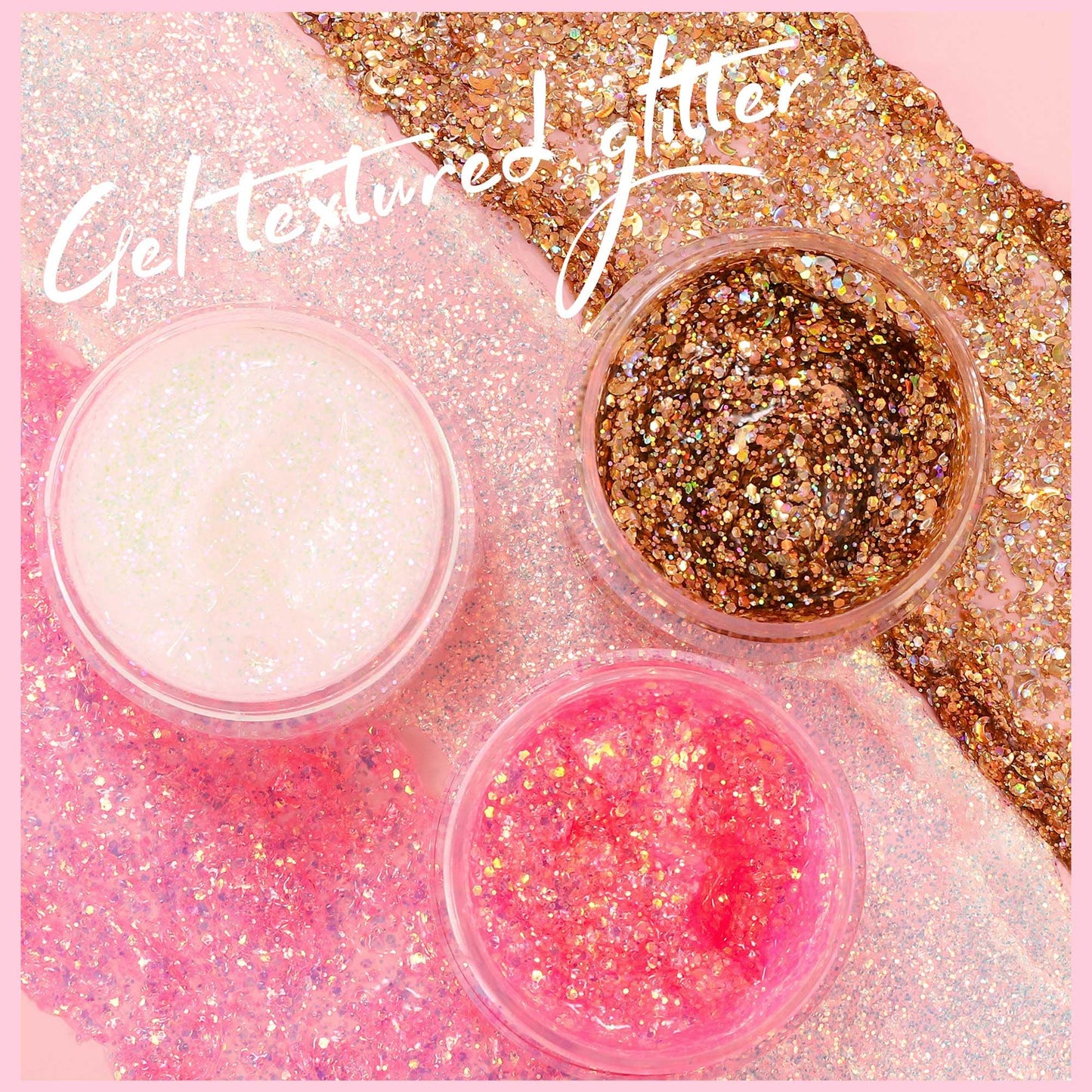 Holographic Body Glitter Gel - Cosmetic-Grade, Color Changing Long-Lasting Glitter for Face, Body, and Hair, Safe and Easy to Use, Perfect for Festivals Parties (Dazzle)