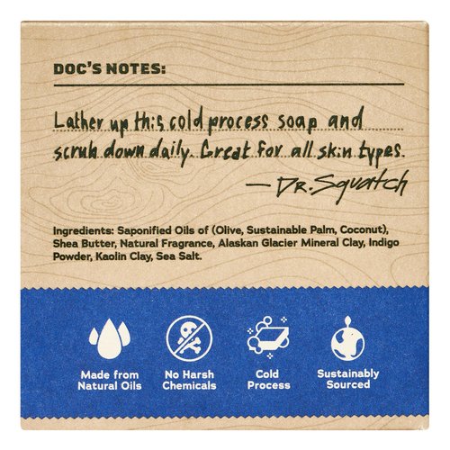 Dr. Squatch Natural Men’s Bar Soap - Cold Process Body Soap Bar with Natural Oils - Gifts for Men - Coconut Castaway, Fresh Falls, Cool Fresh Aloe, Grapefruit IPA & more (5 oz, 10-Pack)