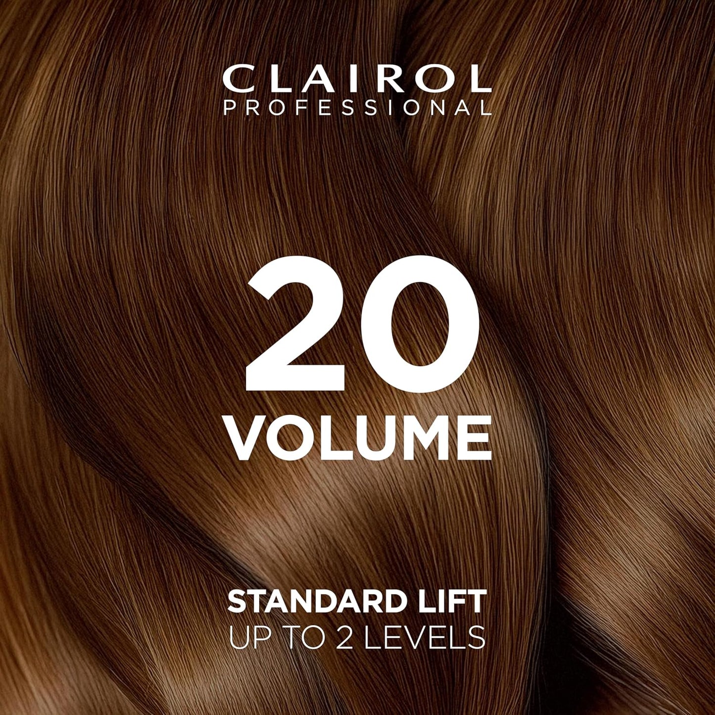 Clairol Professional Pure White 20 Volume Hair Developer - Ideal for Lightening & Gray Coverage