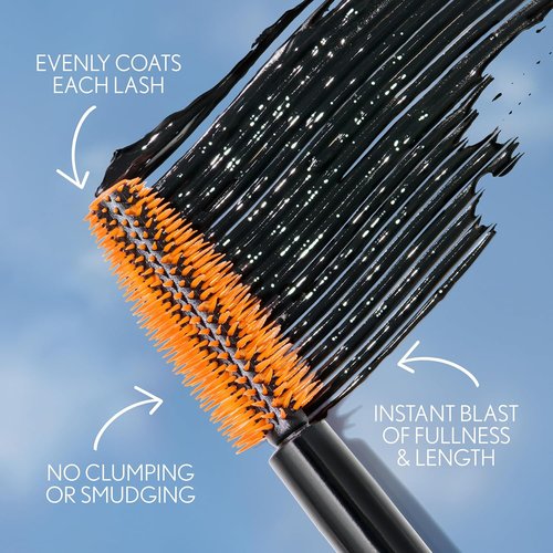 COVERGIRL Lash Blast Volume Mascara - Long-Wearing, Smudge-Proof, Cruelty-Free | Black Brown