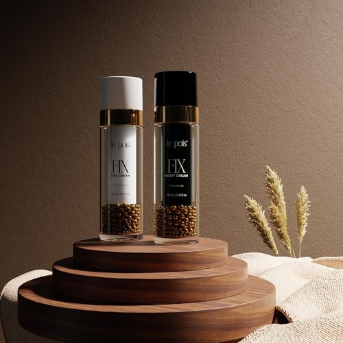 Le Pois FIX Night Cream - Fragrance-Free Plant-Based Moisturizer for All Skin Types | Anti-Aging Hydration