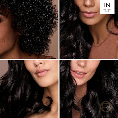 L’Oreal Paris Excellence Hair Color - Ammonia-Free Gray Coverage | 1N Natural Black Dye Kit