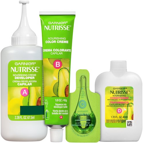 Garnier Hair Color Nutrisse Nourishing Creme, 462 Dark Berry Burgundy (Sugar Beet) Red Permanent Hair Dye, 1 Count (Packaging May Vary)