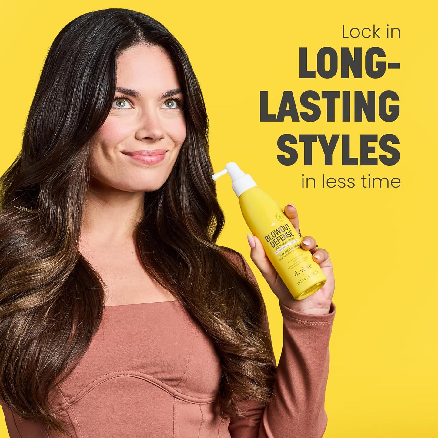 Drybar Blowout Defense Spray - Strengthen & Extend Blowouts | Speeds Drying, Detangles, Reduces Breakage