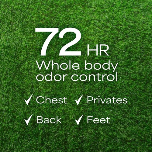 Degree Men Whole Body Deodorant - Cool Rush Scent | Aluminum-Free 72H Odor Protection - 2.9 oz