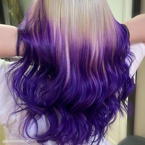 Arctic Fox Purple AF Semi-Permanent Hair Dye - Vegan, Cruelty-Free, Conditioning - 8 Fl Oz