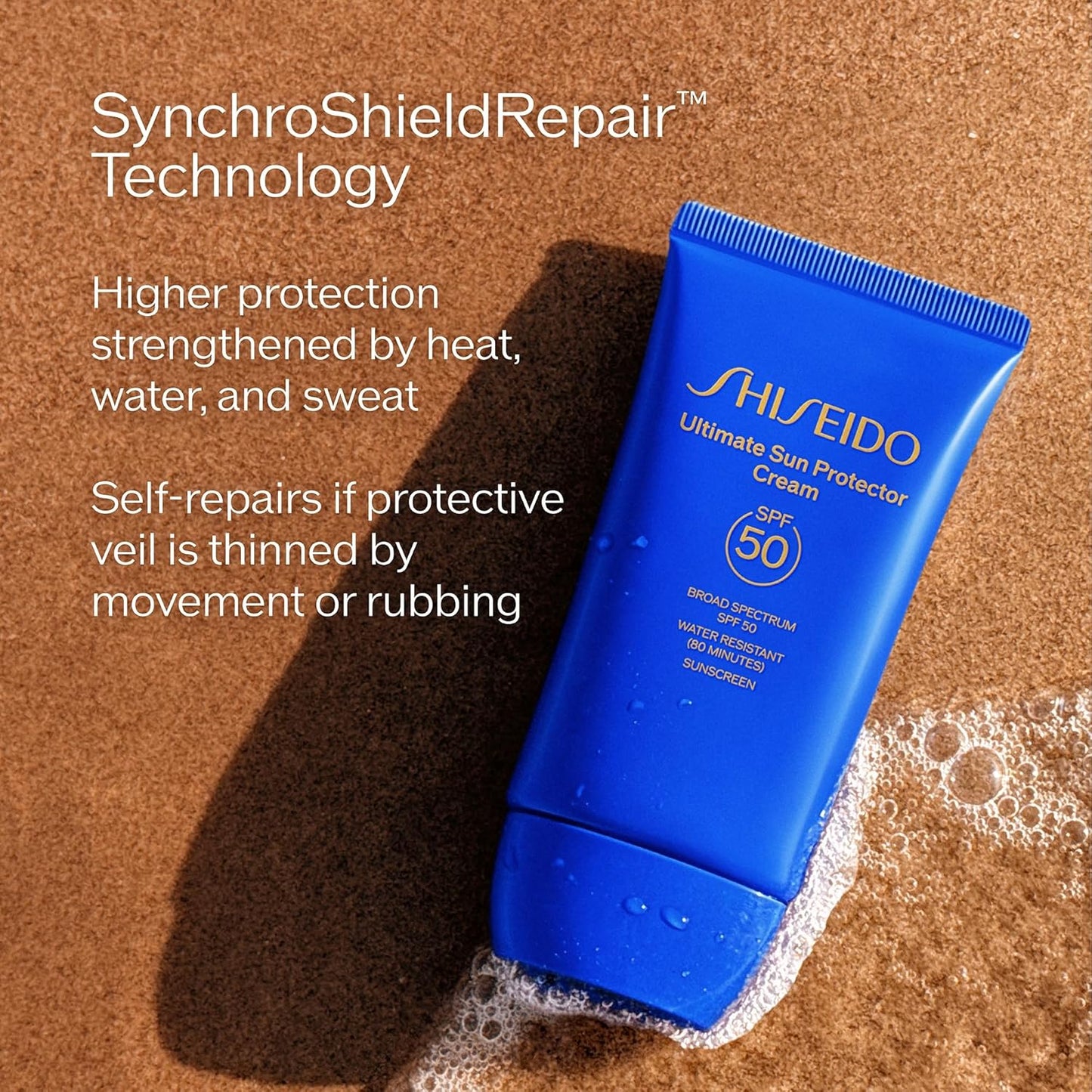 Shiseido Ultimate Sun Protector Lotion - Invisible Broad-Spectrum Sunscreen for Face & Body - Lightweight & Non-Greasy