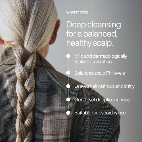 Harklinikken Balancing Shampoo - Clarifies and Strengthens Hair for Healthy Growth - Gentle Lower-pH Formula