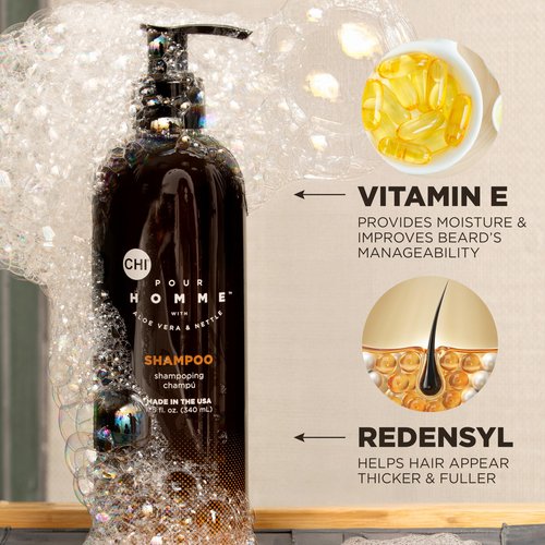 CHI pour Homme Moisturizing Daily Shampoo For Men