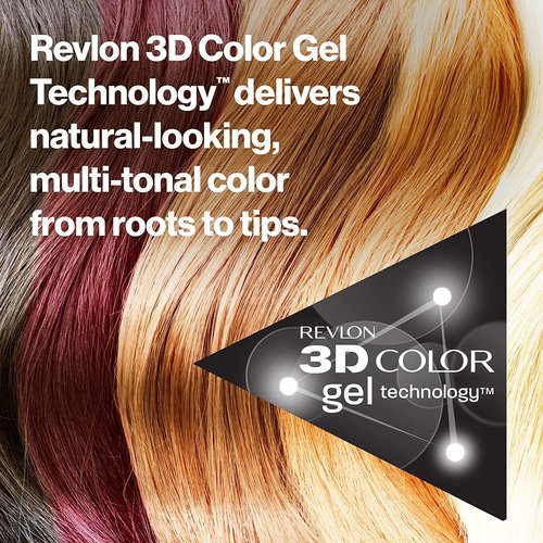 Revlon Colorsilk Hair Color - #51 Light Brown | Pack of 6 for Vibrant, Long-Lasting Color