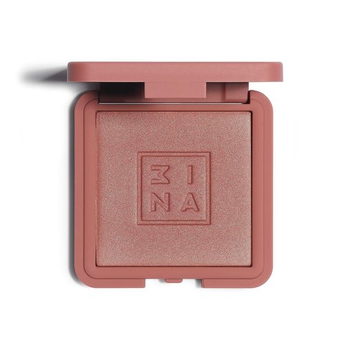 3INA The Blush - Natural Light Mineral Powder Blush for Cheeks - Pigmented, Long-Lasting, Easy to Blend - 0.26 oz
