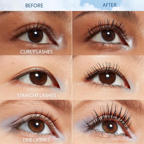 CoverGirl Lash Blast Supercloud, 800 Super Black, Mascara, Long-Lasting, No Clump or Smudge, Doesn't Flake, Vegan, 0.33oz