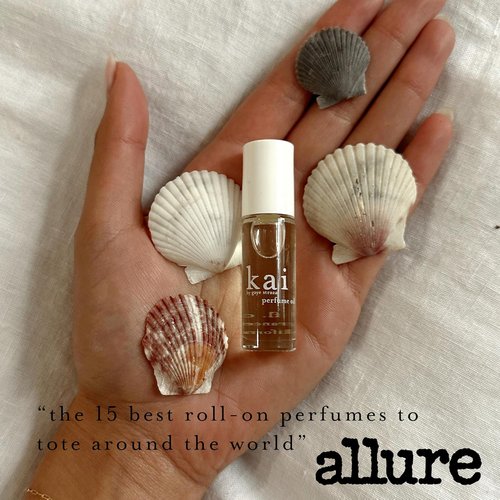 Kai Perfume Oil - Fresh Gardenia Scent | Long-Lasting, Vegan 1/8 Oz Roll-On Inspired by Hawaiian Memories