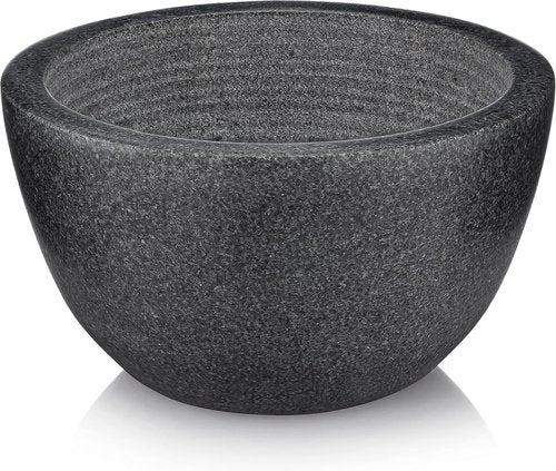 Beau Brummell Marble Shaving Soap Bowl - Handmade 100% Natural Marble with Interior Grooves for Luxurious Hot Shave Experience