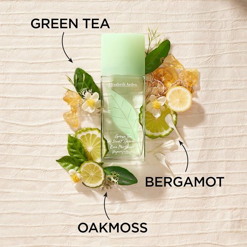 Elizabeth Arden Green Tea Eau de Toilette Spray - Fresh Women's Perfume with Bergamot & Oakmoss Notes