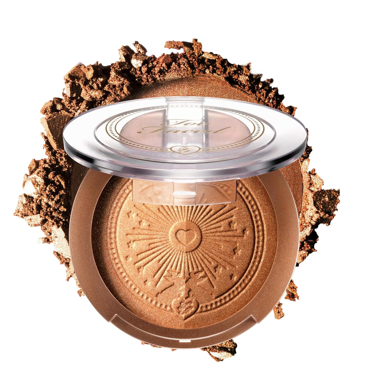 Too Faced Sun Bunny Blushing Bronzer - Dual-Shade Sheer Bronzer Blush with Pink Undertones for Natural Glow