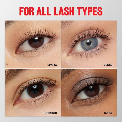 Revlon ColorStay Mascara - Volumizing, 24-Hour Wear, Smudge-Proof, Flake-Free | 402 Black Brown