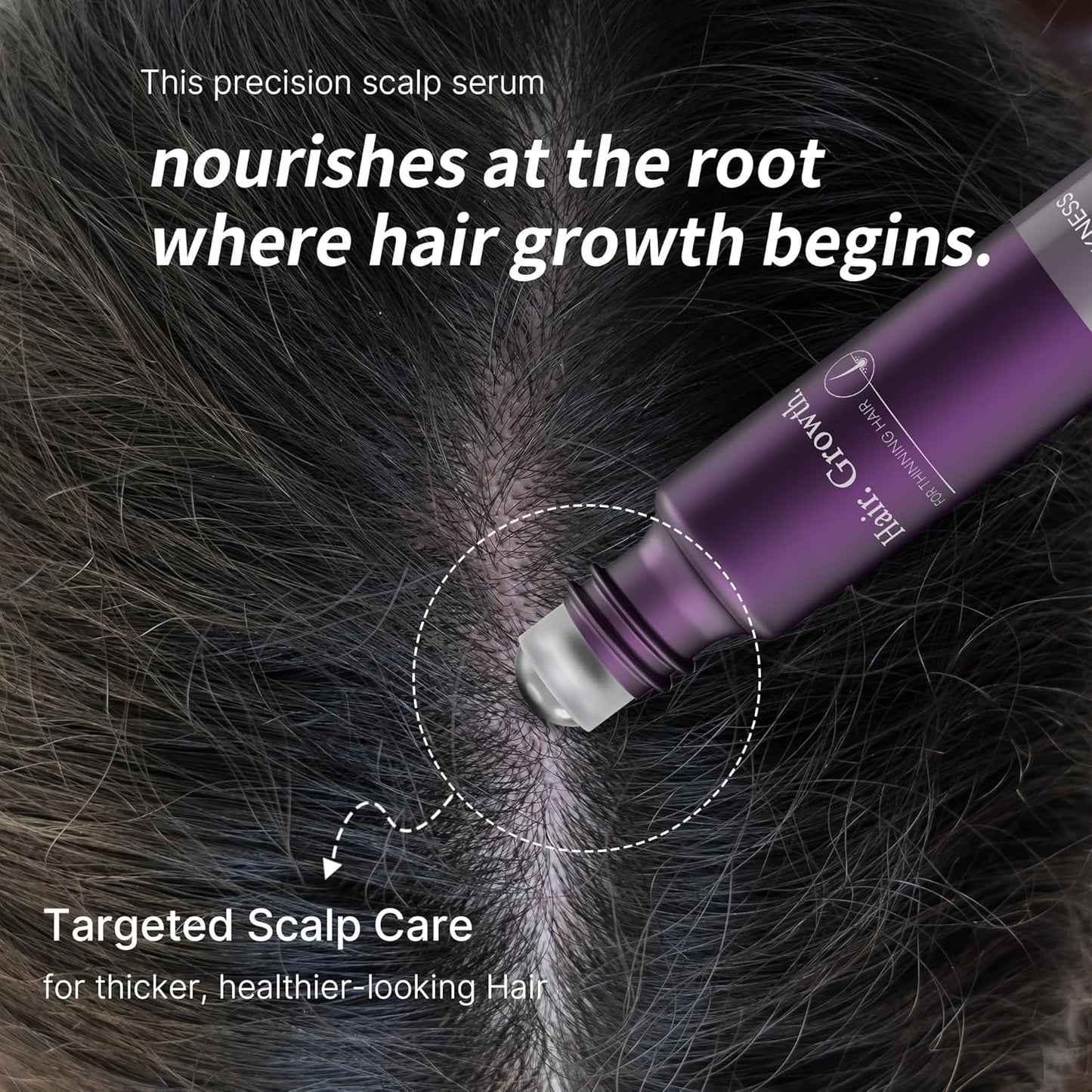 Skiennix Hair Thickening Serum - Reduces Hair Loss & Promotes Growth | 1 Fl Oz (Pack of 2)