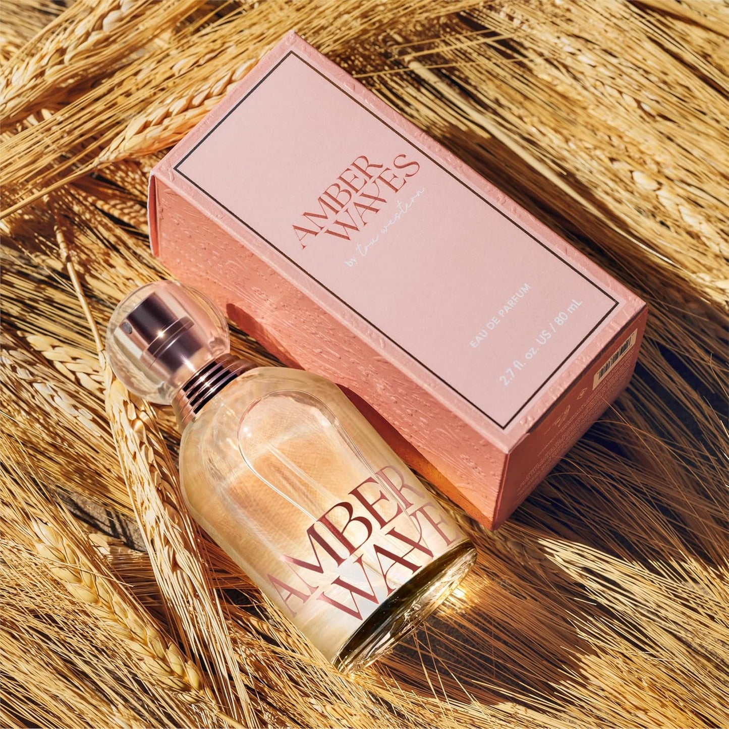 Tru Western Amber Waves Eau de Parfum - Bold & Earthy Women's Fragrance | 2.7 fl oz, Long-Lasting Scent