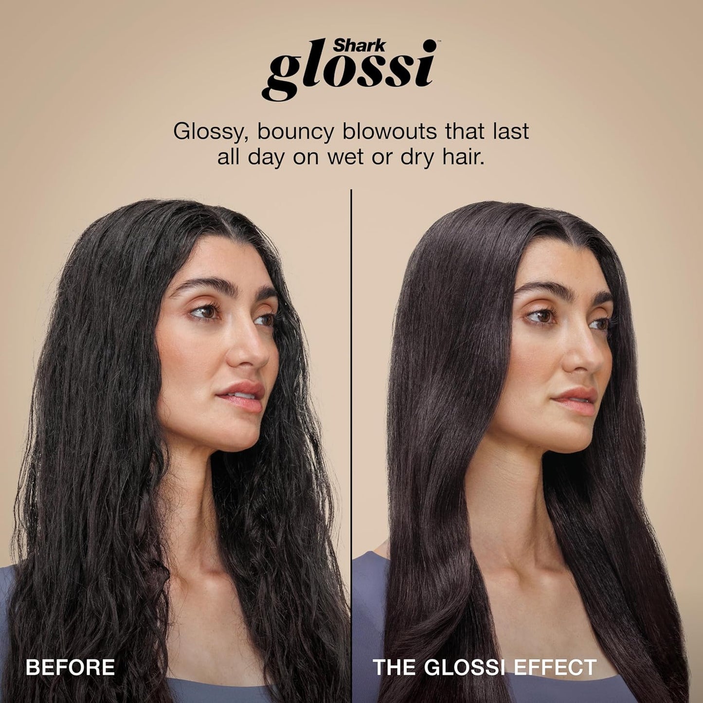 Shark Glossi 2-in-1 Hot Tool - Ultra-Fast Air Glosser for Glossy Blowouts | Jewel Teal, Heat-Controlled Ceramic