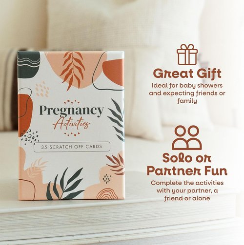 Astralux Scratch Off Activities for Pregnant Moms - 35 Fun Ideas to Create Lasting Memories