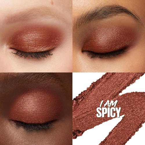 MAYBELLINE Color Tattoo Eye Shadow Stix - Longwear 24HR Multi-Use Stick in I Am Spicy (Copper Rose Shimmer)