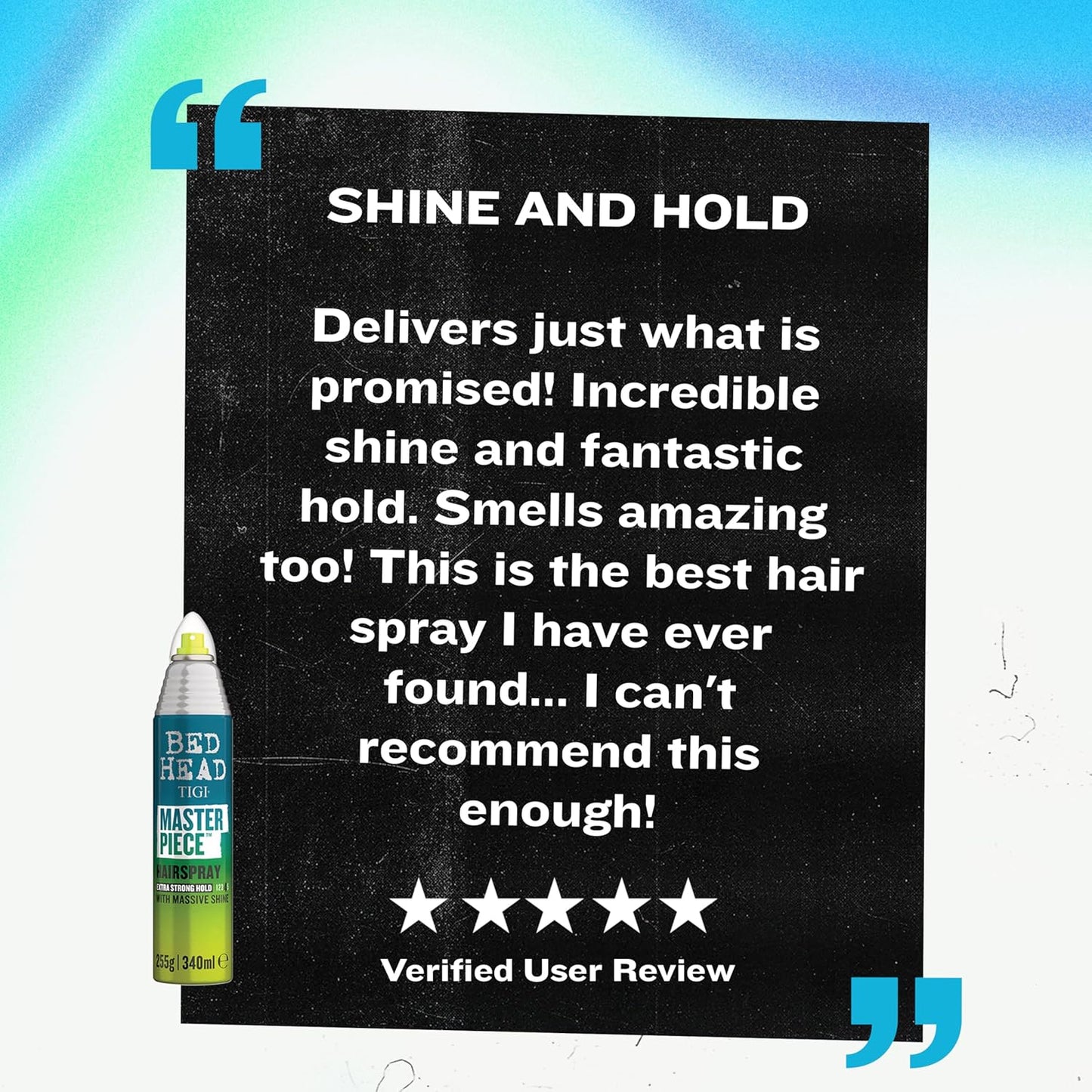 TIGI Bed Head Hair Spray - Masterpiece Extra Hold for Shiny, Glossy Hair | 10.3 oz