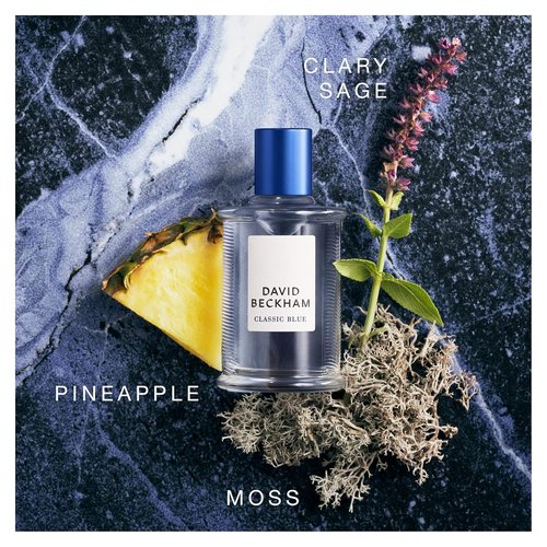David Beckham Classic Blue for Men - 3.3 oz Eau de Toilette Spray | Fresh & Invigorating Fragrance