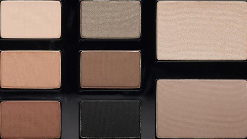 Glo Skin Beauty Shadow Palette - Eight Vibrant Mattes & Metallic Eye Shadows | Elemental Eye Collection